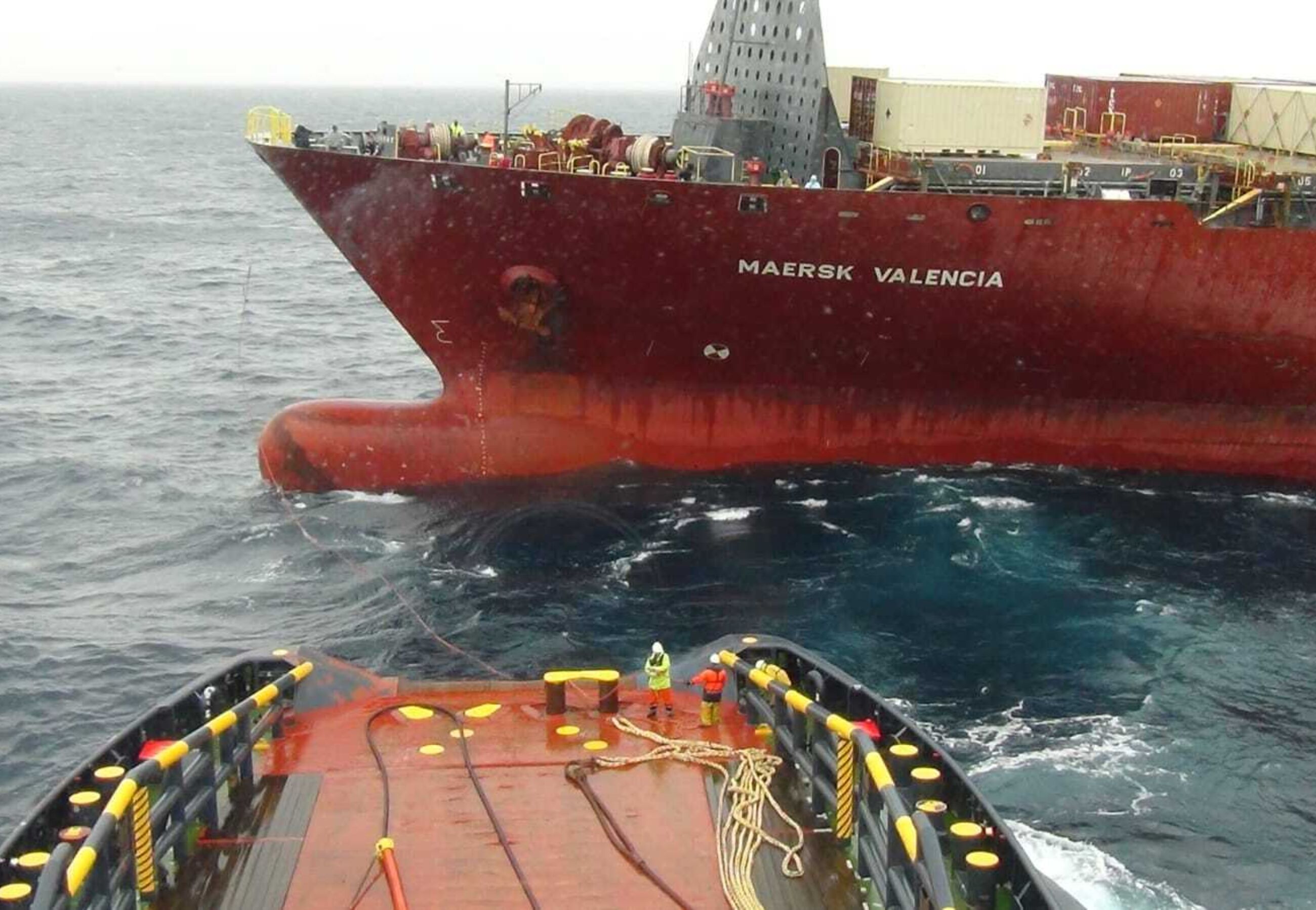 ALP Guard salvage drifter Maersk Valencia